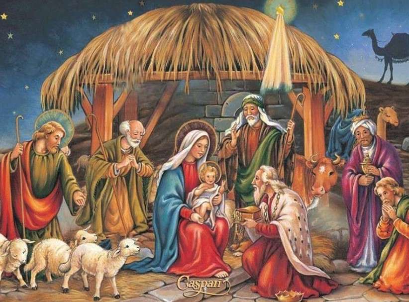 Christmas Nativity Scene jigsaw puzzle online