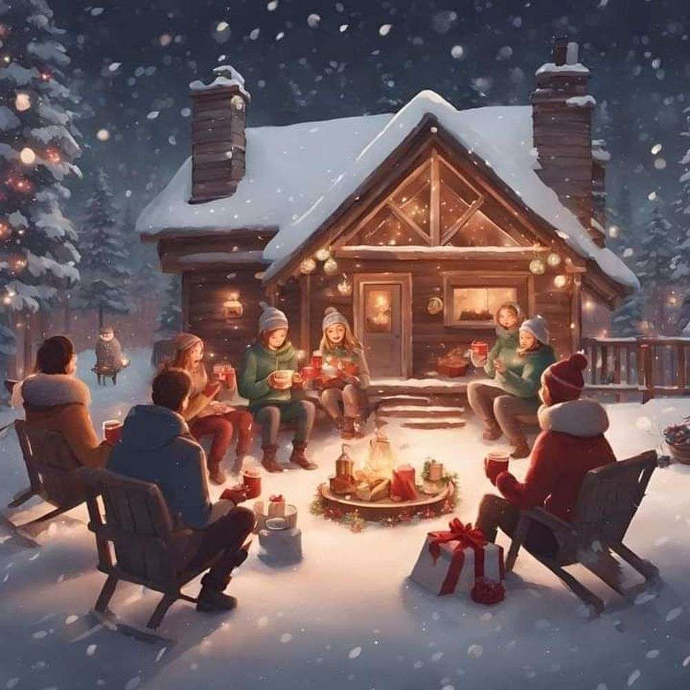 Tales around the fire jigsaw puzzle online