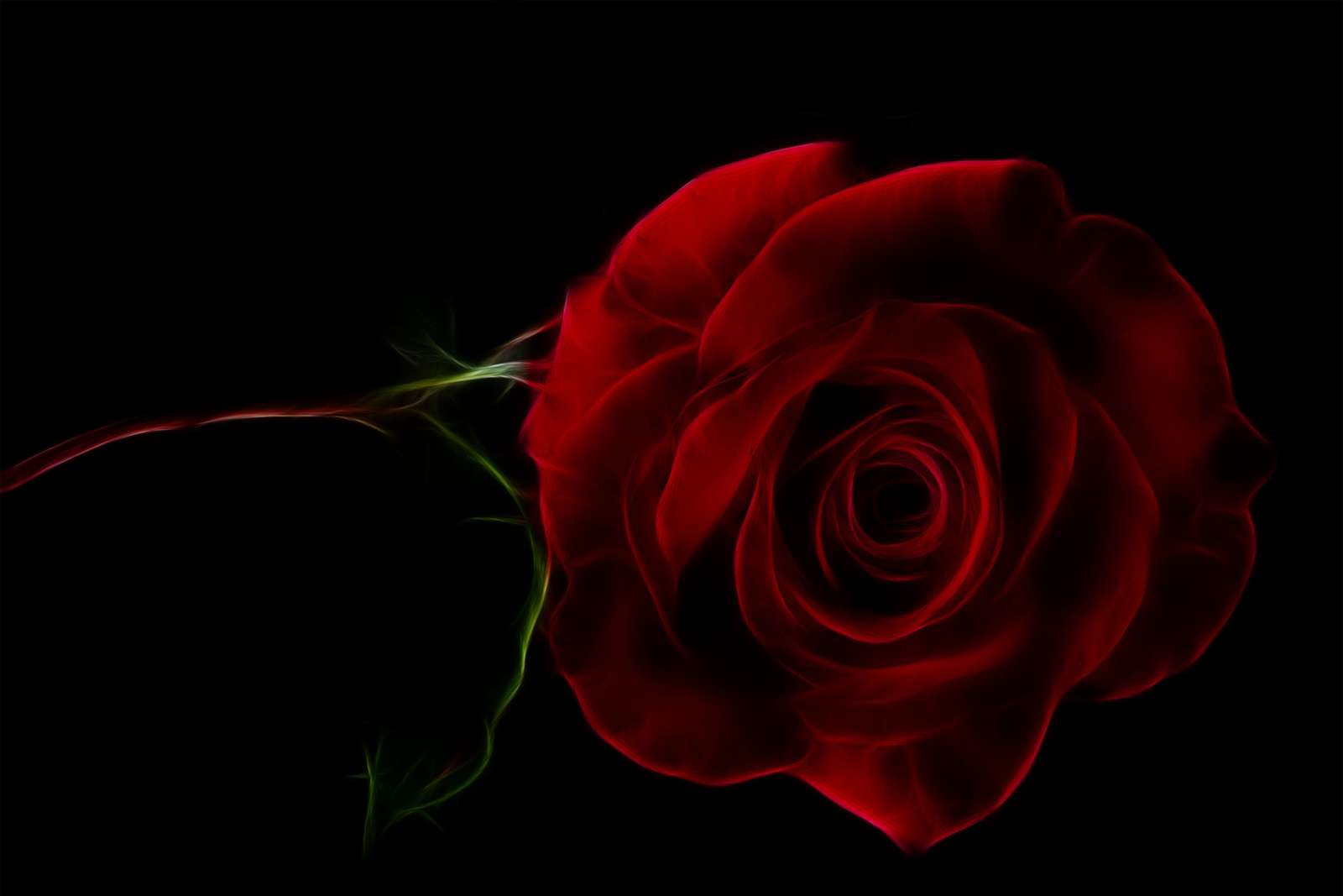 Кровавая Роза пазл онлайн