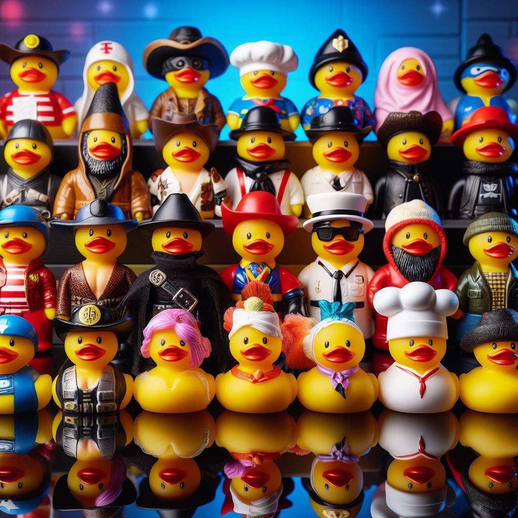 Rubber Ducks Family jigsaw puzzle online