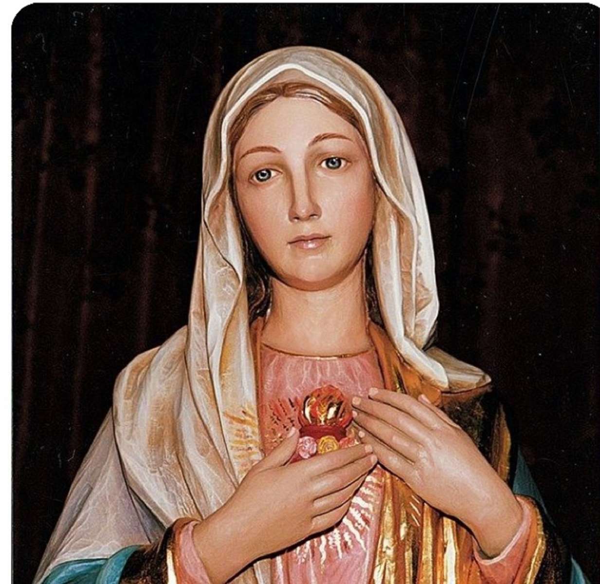 Svatá Panna Maria online puzzle