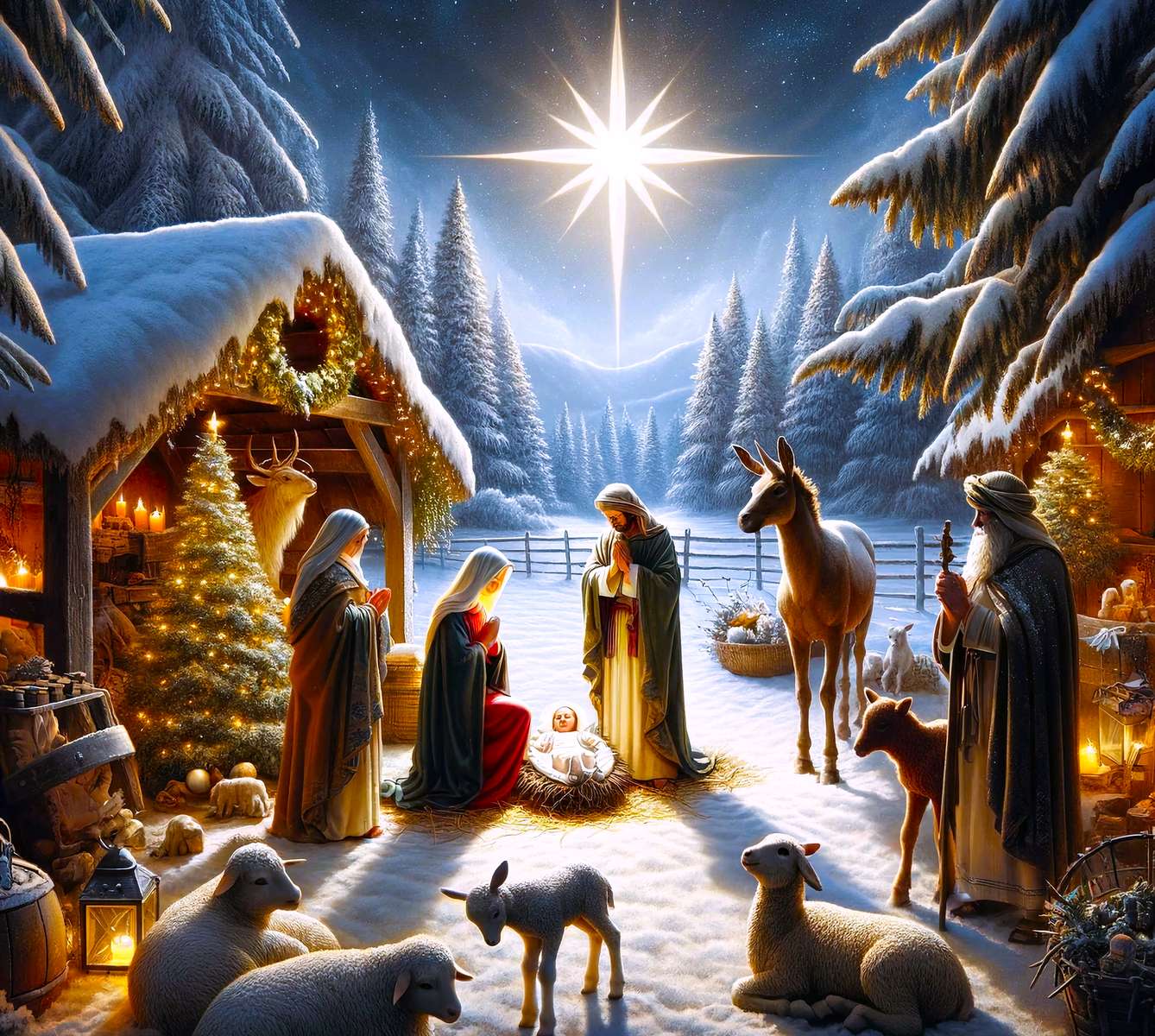 Vreugde in Bethlehem legpuzzel online