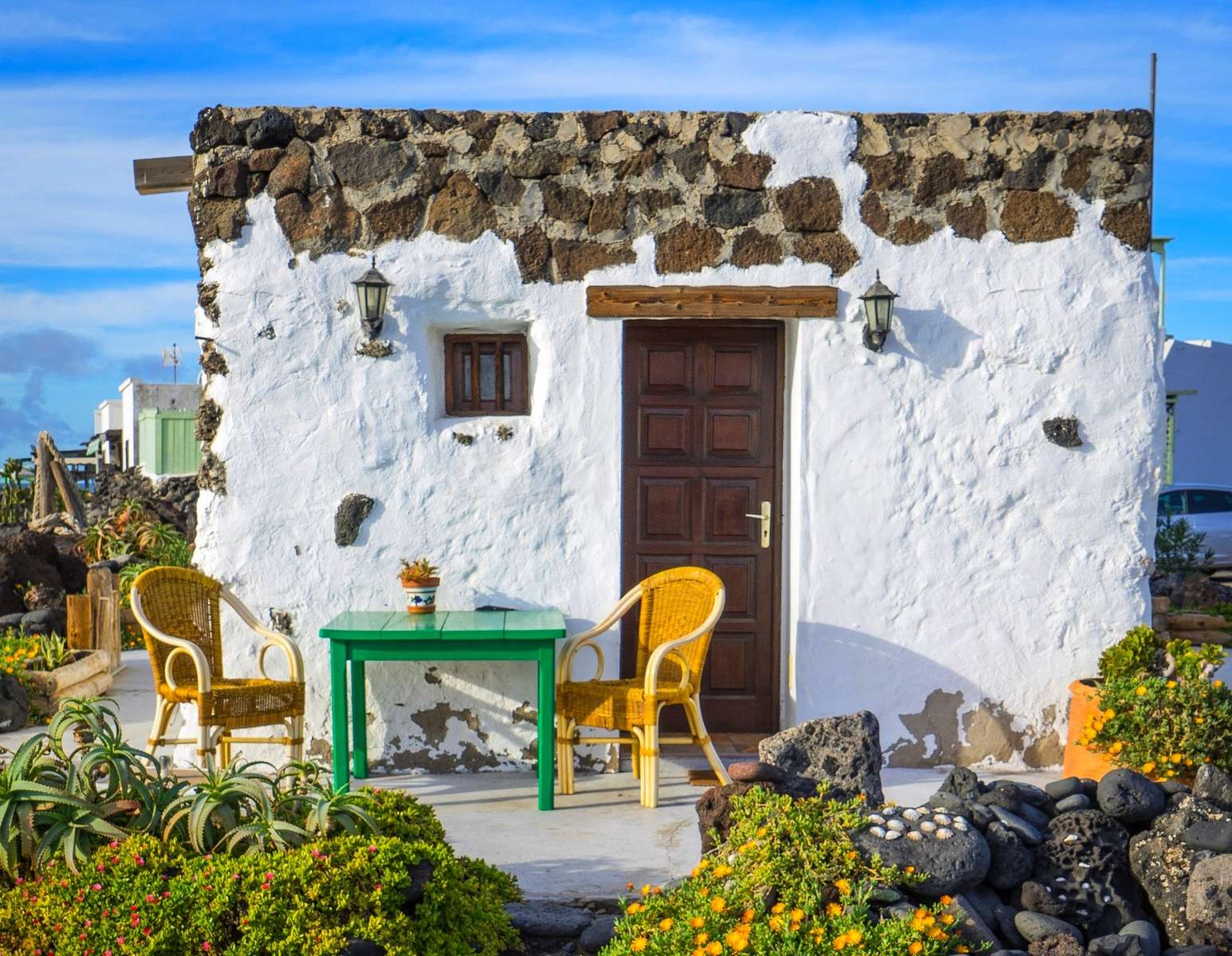 Casa de vacaciones en Lanzarote (Islas Canarias) rompecabezas en línea