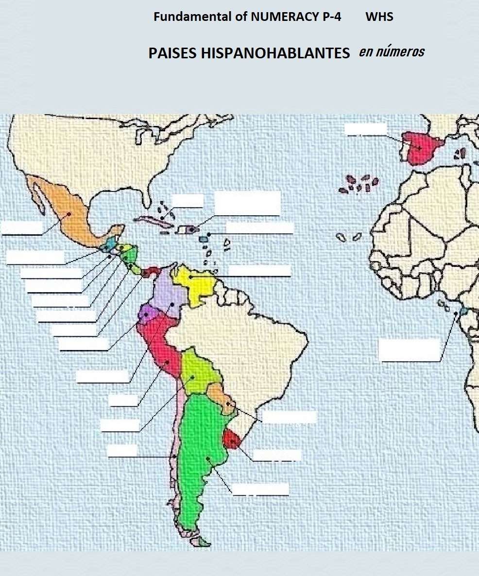 Países hispânicos quebra-cabeças online