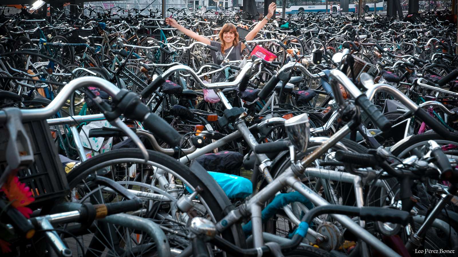 Labirinto d'acciaio - parcheggio bici puzzle online