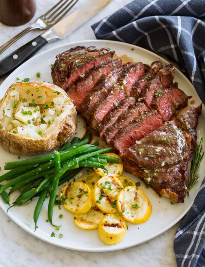 Dinner grilovaná steak online puzzle