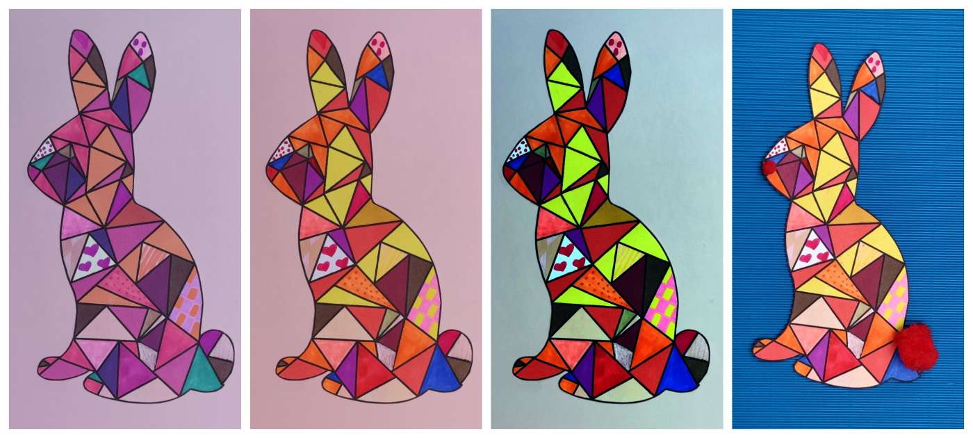 the Easter bunny jigsaw puzzle online