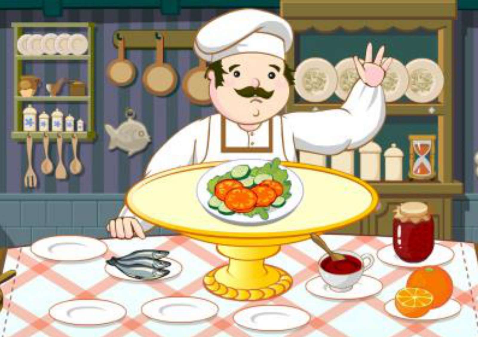 cucina puzzle online