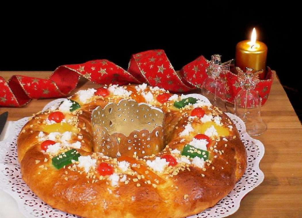 Roscón de Reyes rompecabezas en línea