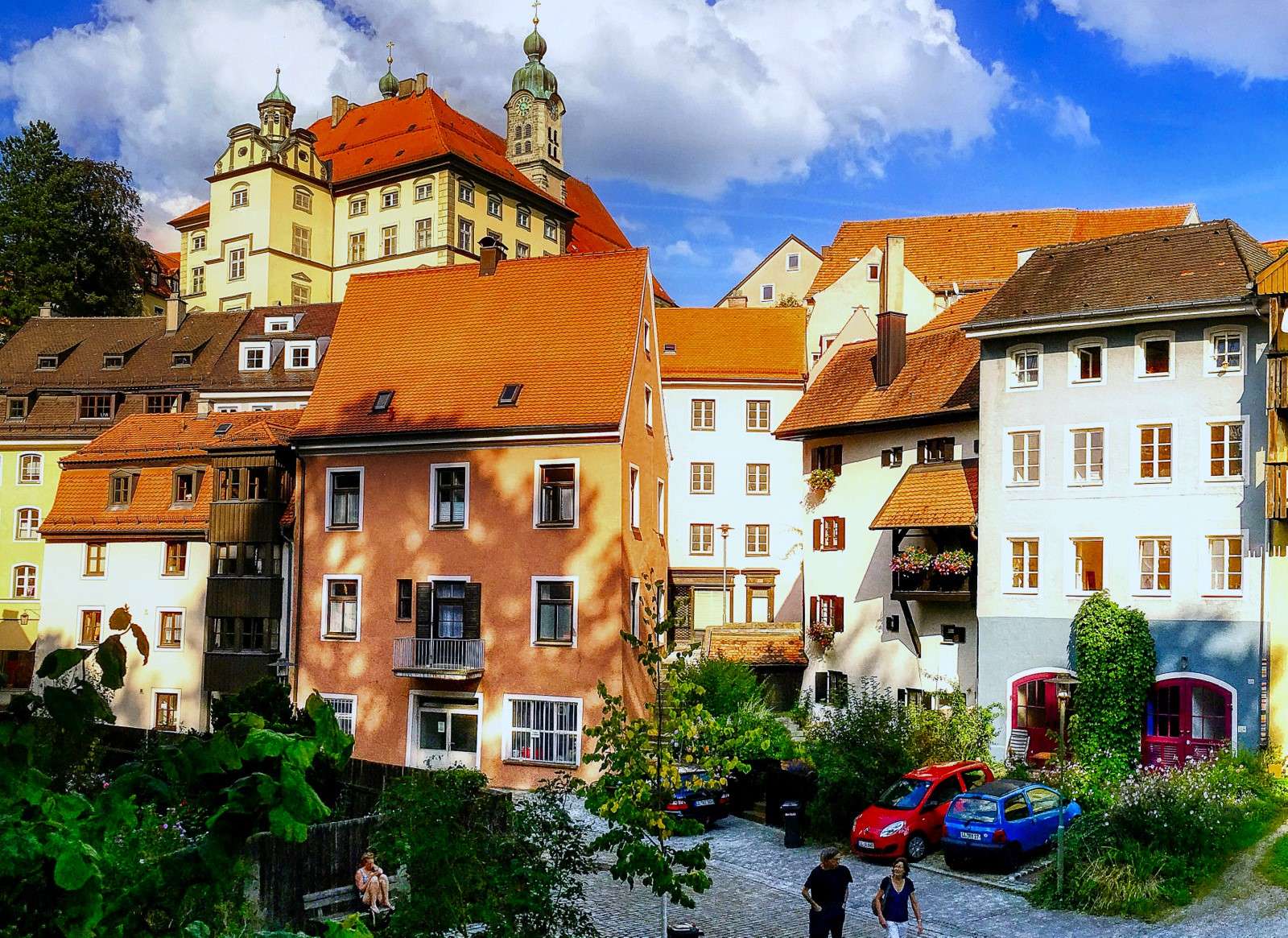 Landsberg - μια γοητευτική πόλη στη Βαυαρία online παζλ