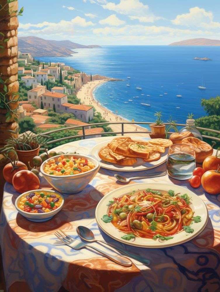 Anime Food Wallpaper jigsaw puzzle online