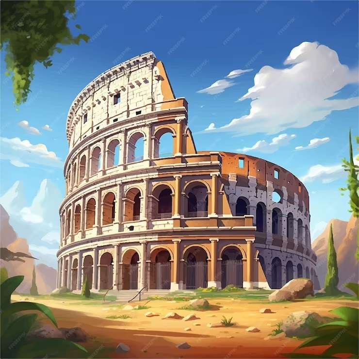 Római Colosseum. online puzzle