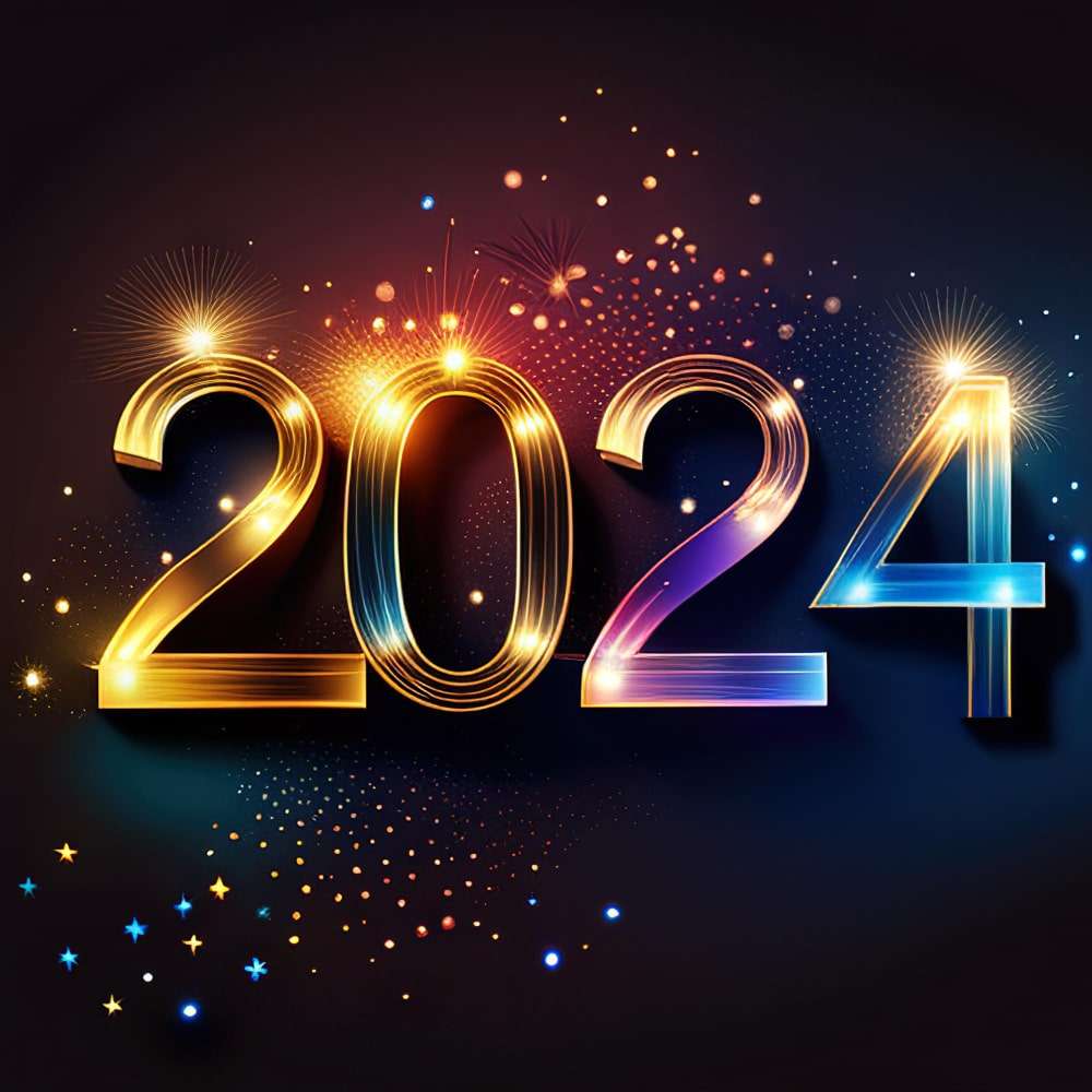 2024 Нова година онлайн пъзел