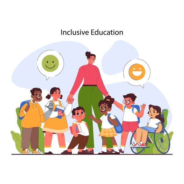 Éducation inclusive puzzle en ligne