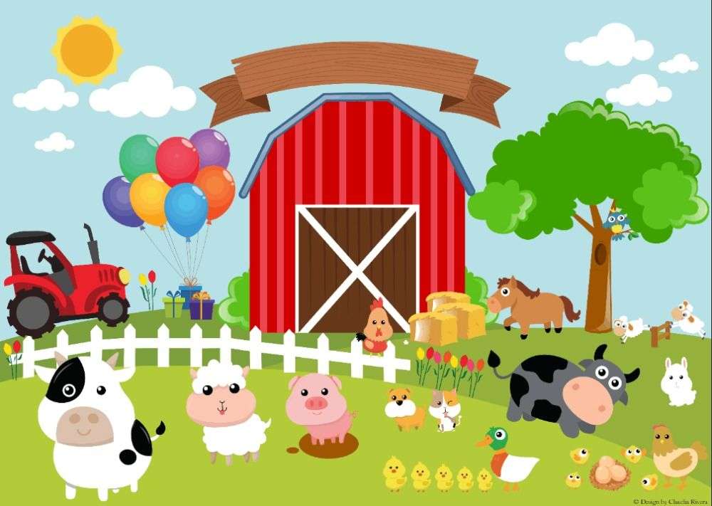 boerderijdieren legpuzzel online