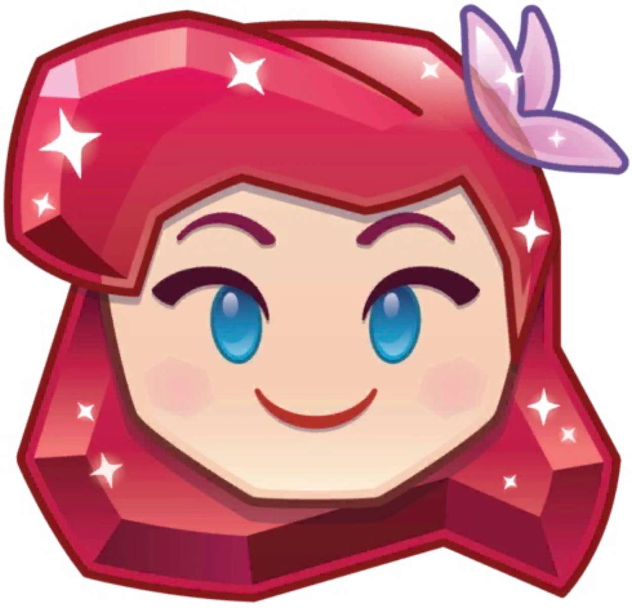Emoji Ruby Ariel❤️❤️❤️❤️❤️❤️❤️ jigsaw puzzle online