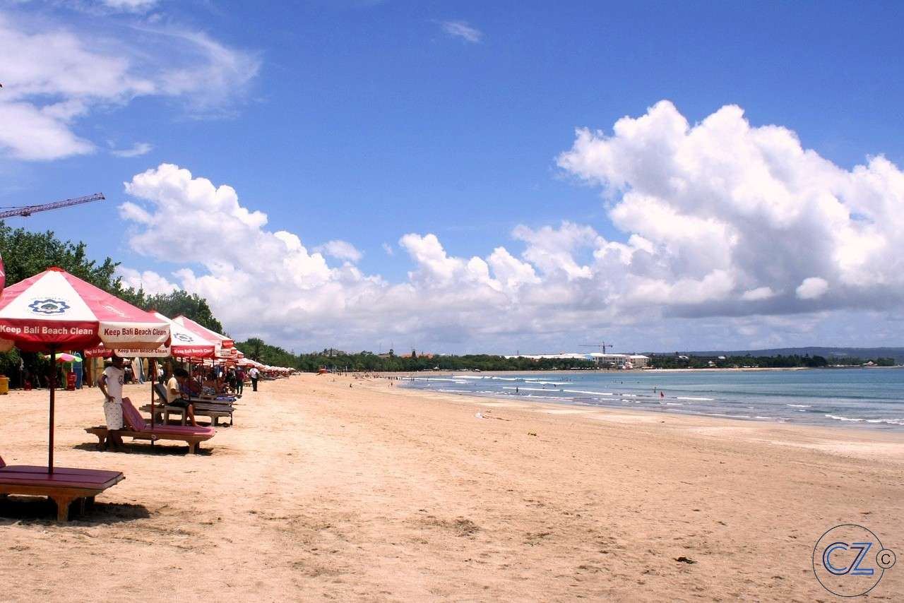 Pantai, Kuta, Bali legpuzzel online