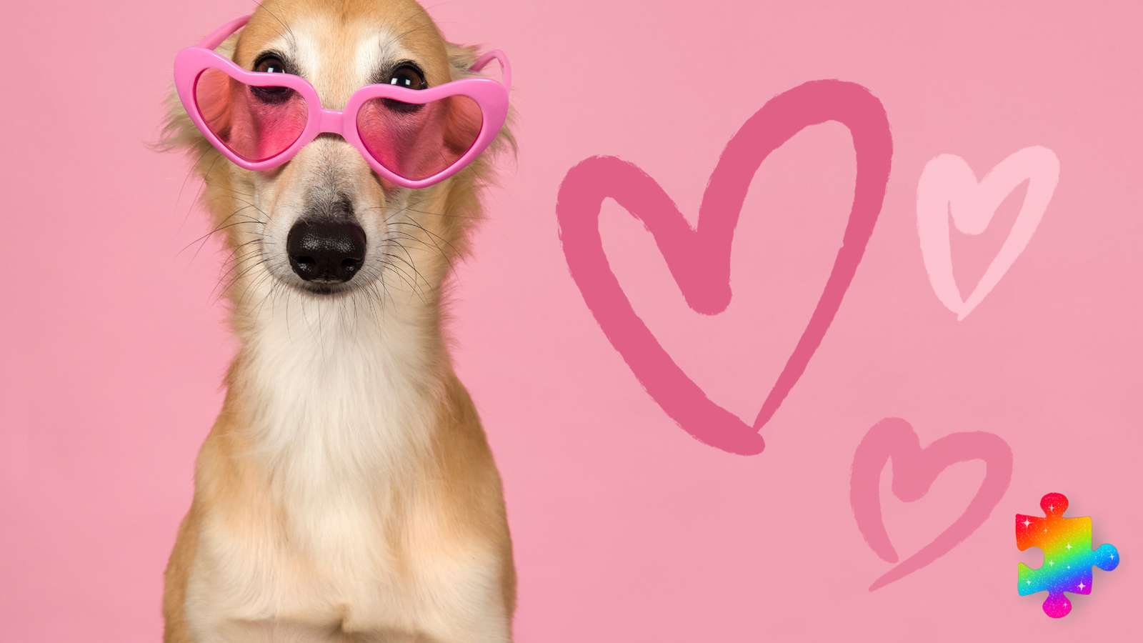 Valentine Dog online puzzle