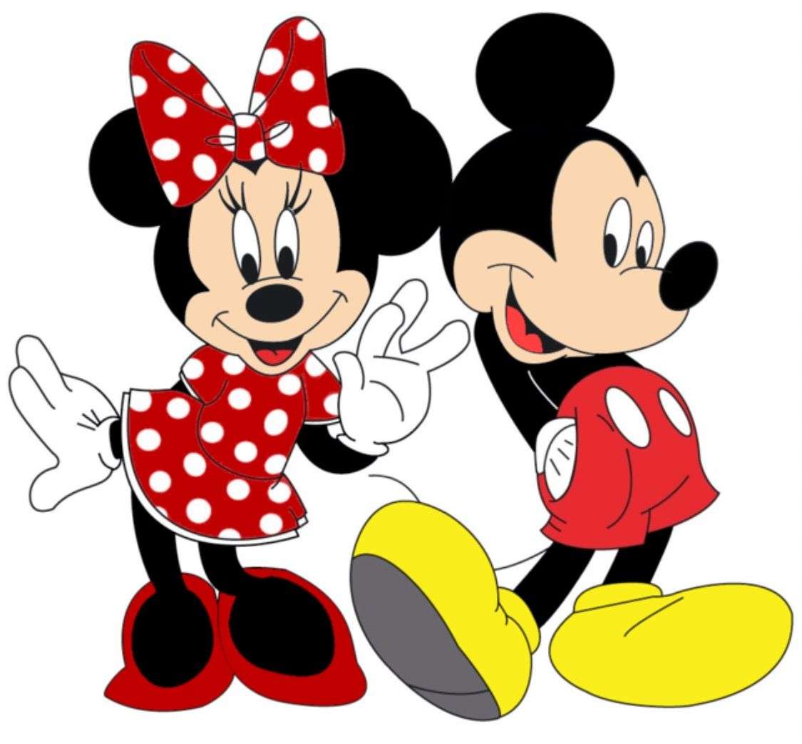 Minnie és Miki online puzzle