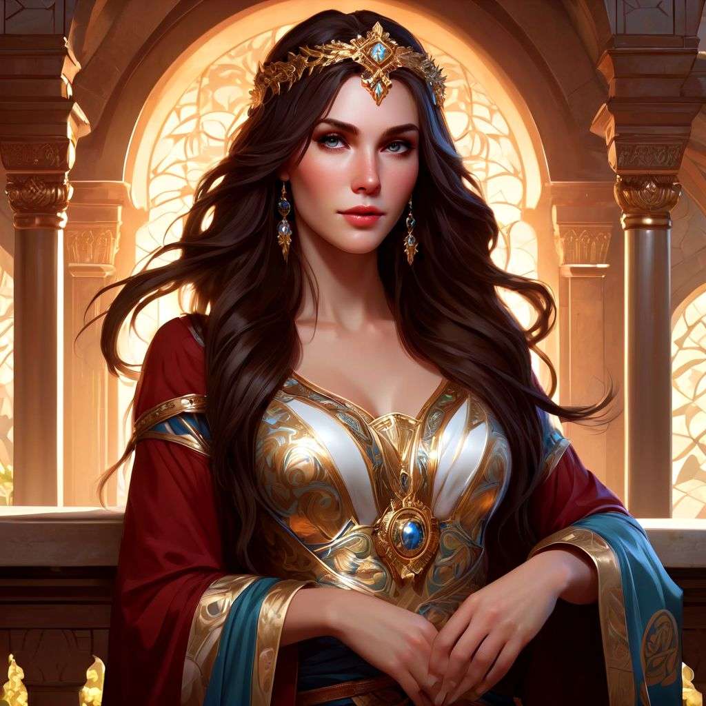 Belle déesse grecque puzzle en ligne