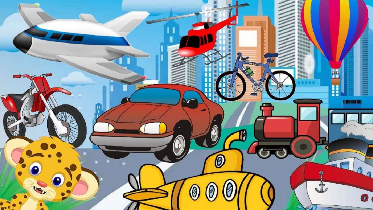 Meios de transporte puzzle online