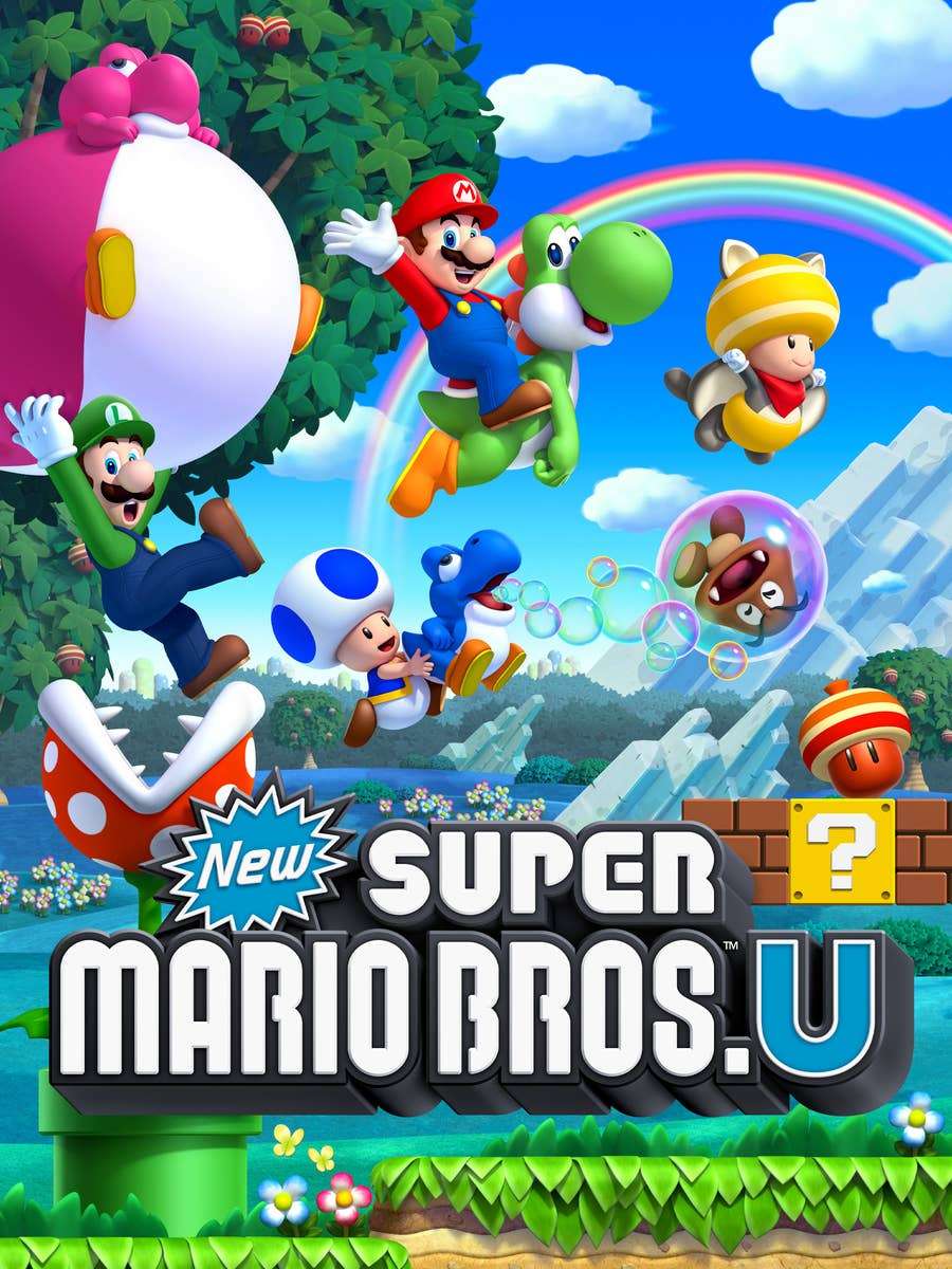 Новий Super Mario Bros U пазл онлайн