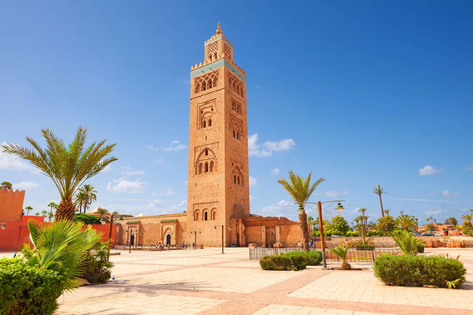 Moské i Marocko i Afrika pussel på nätet