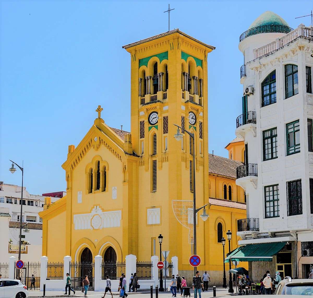 Tetouan in Marokko in Afrika online puzzel