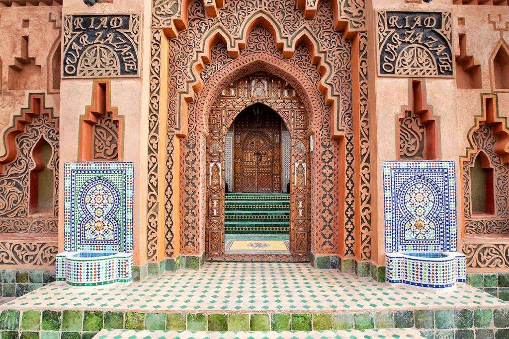 Ouarzazate in Marokko in Afrika legpuzzel online