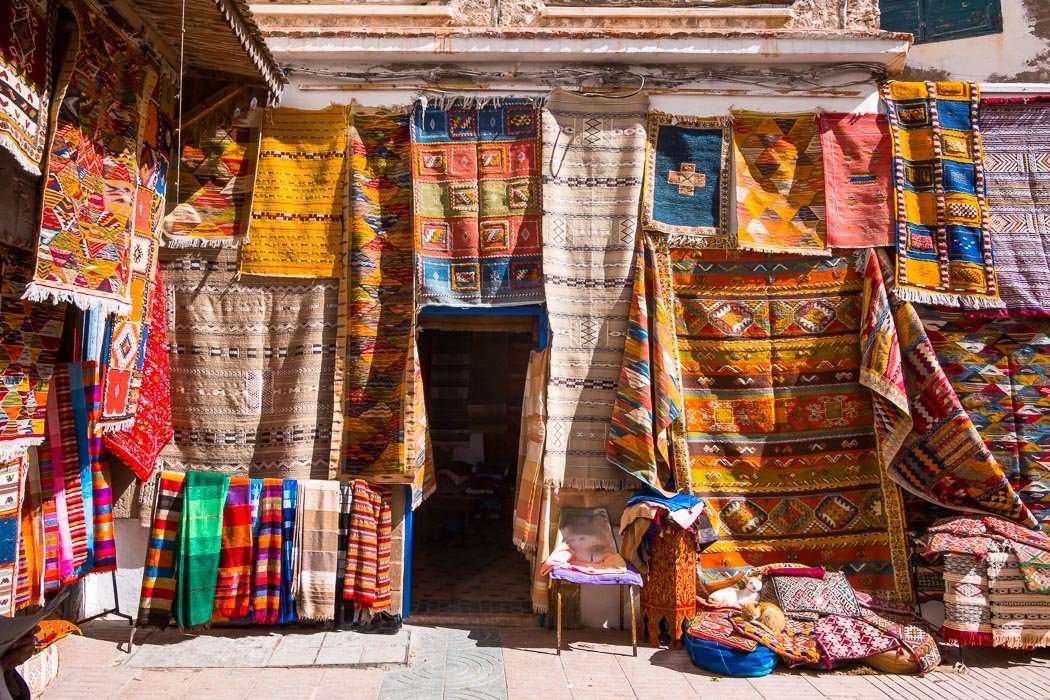 Essaouira i Marocko i Afrika Pussel online