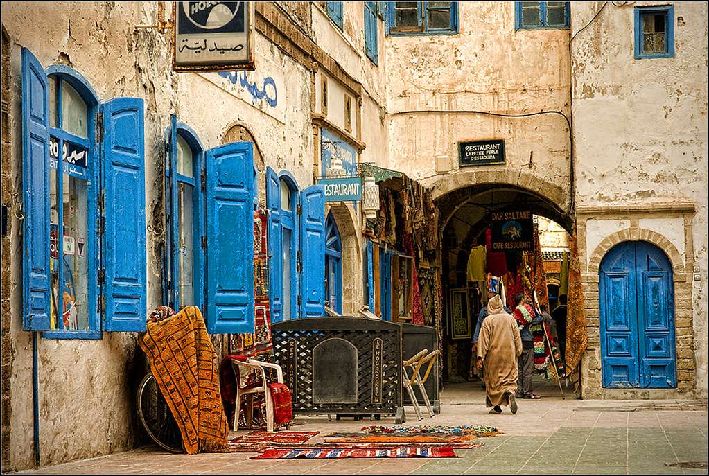 Essaouira em Marrocos na África puzzle online
