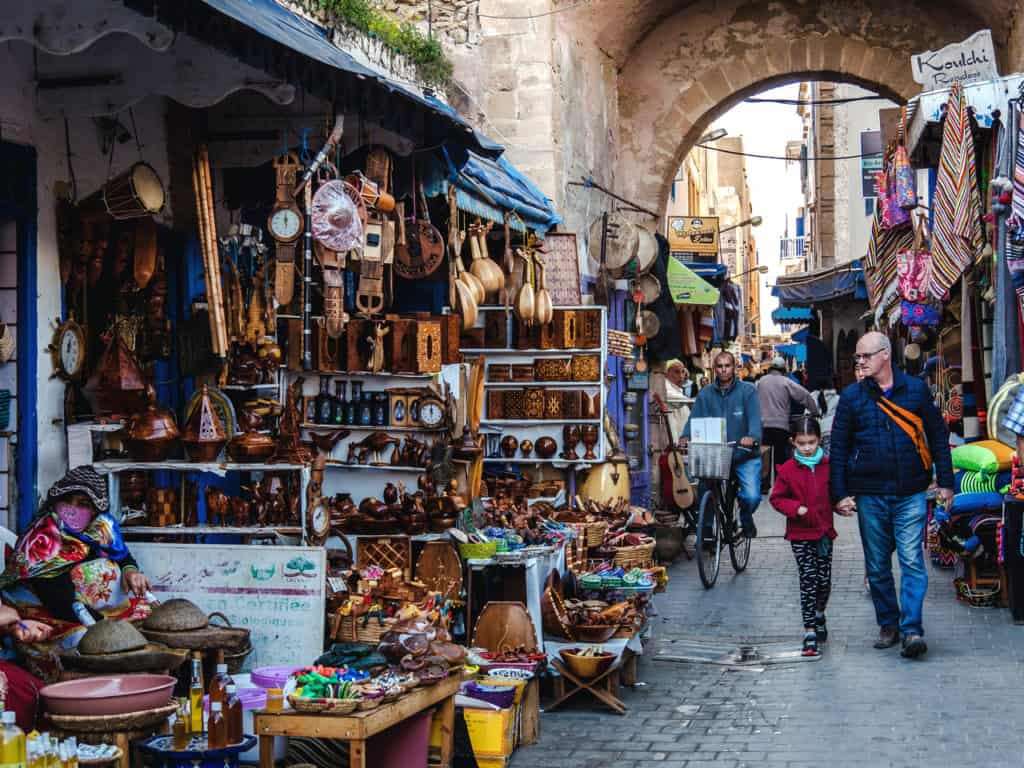 Essaouira v Maroku v Africe skládačky online