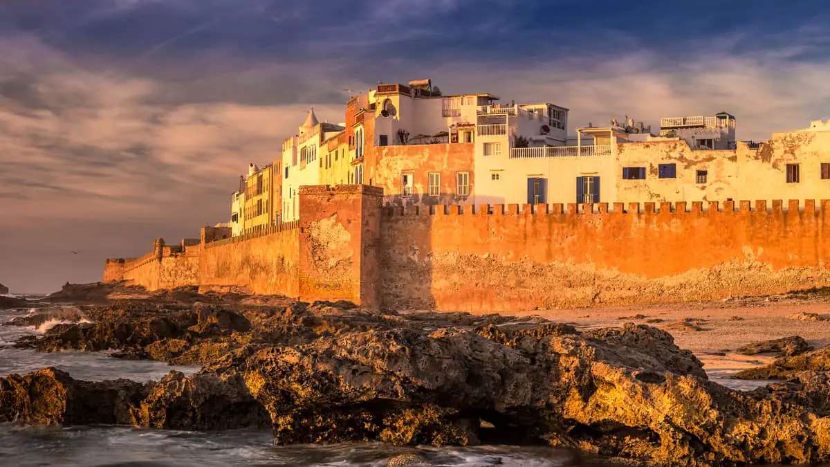 Essaouira i Marocko i Afrika Pussel online