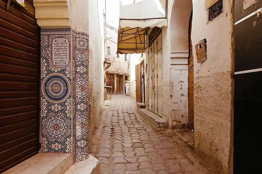 Meknes v Maroku v Africe skládačky online