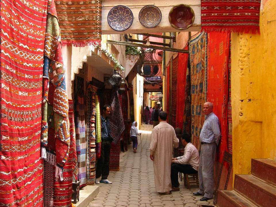 Мекнес в Марокко в Африке онлайн-пазл