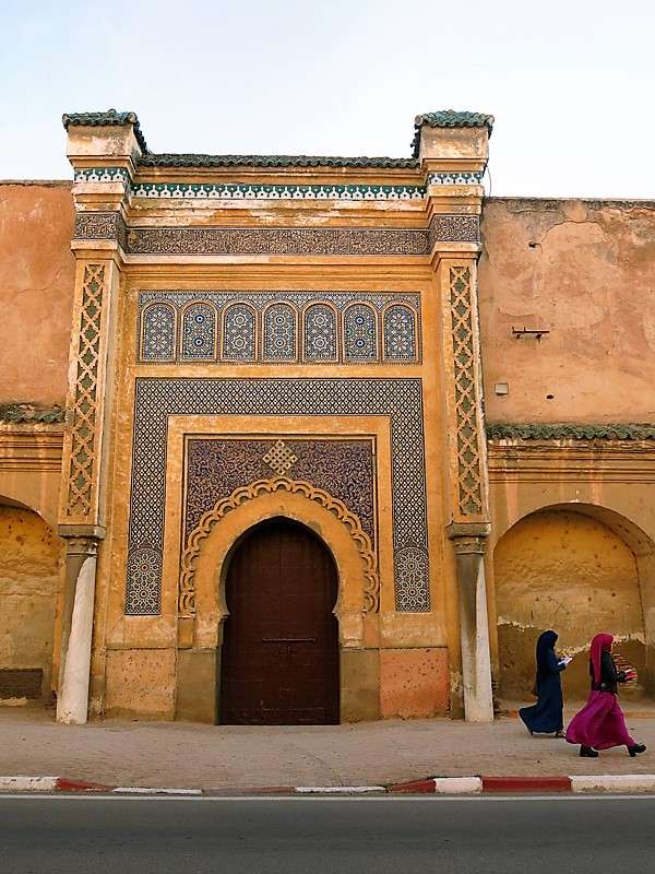 Meknes em Marrocos na África quebra-cabeças online
