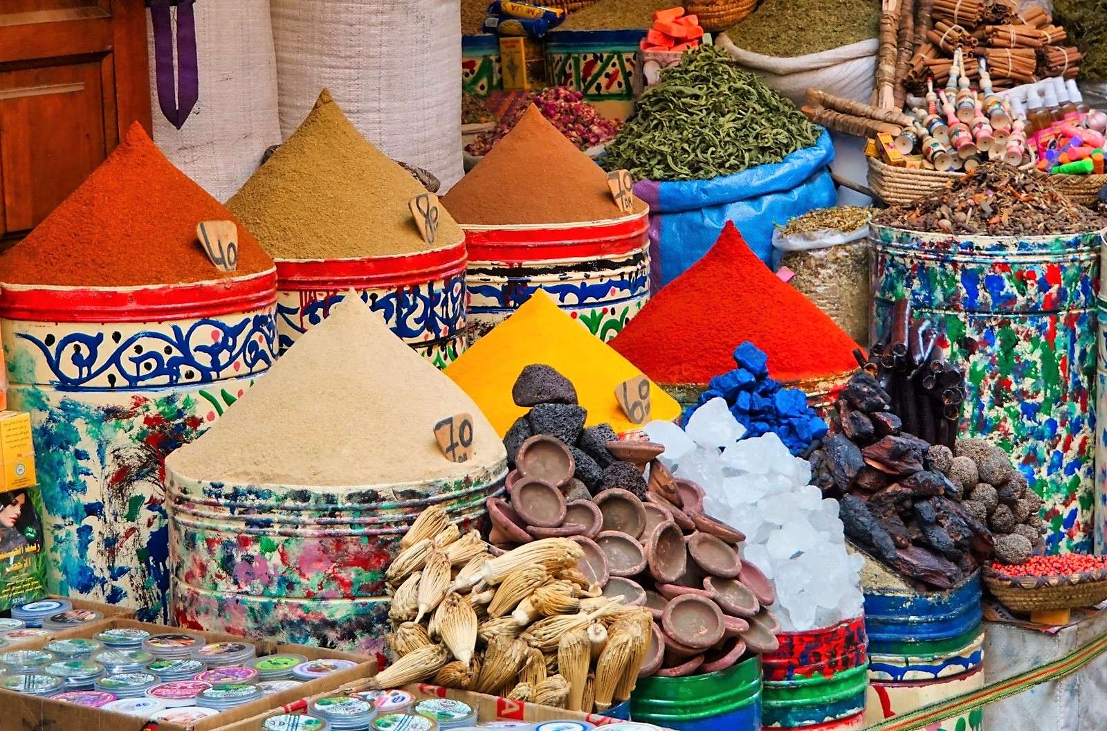 Marrakech au Maroc en Afrique puzzle en ligne