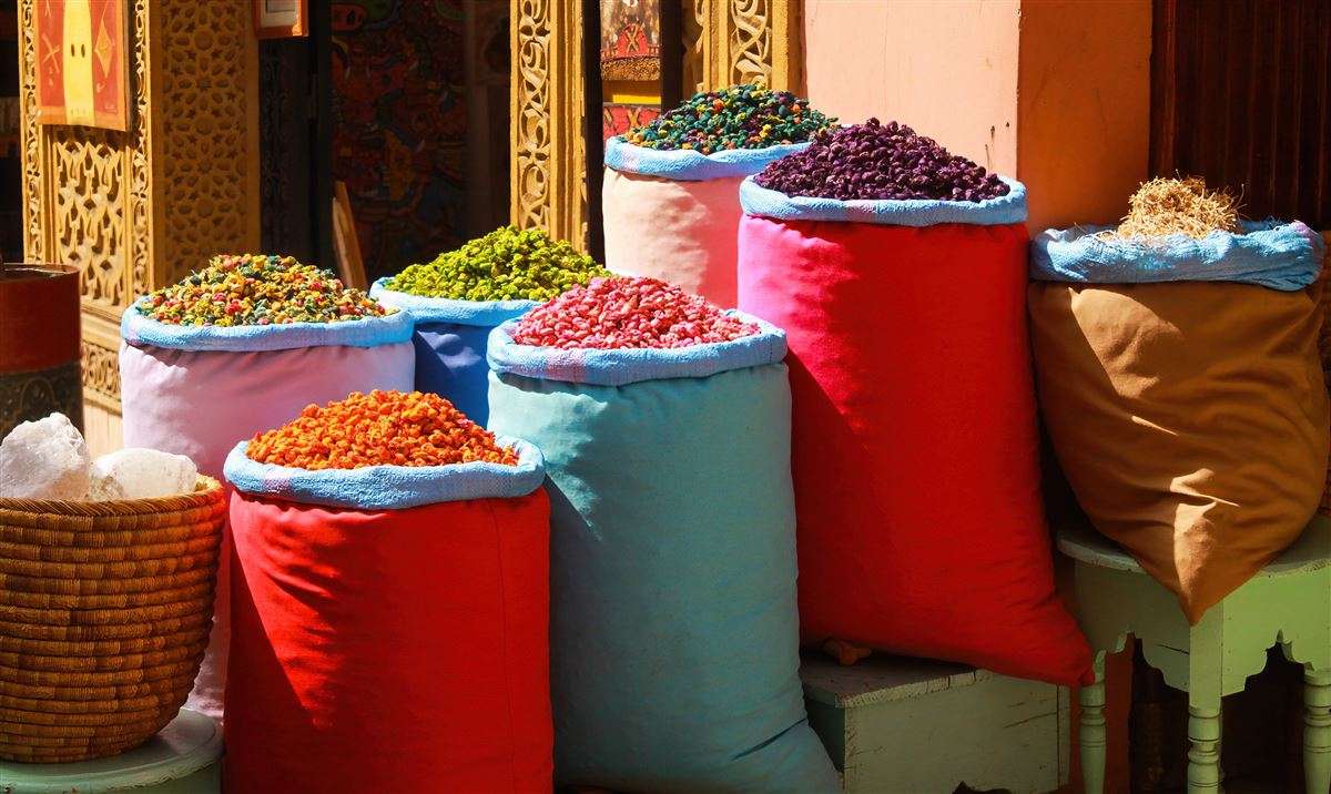 Marrakesh in Morocco in Africa jigsaw puzzle online