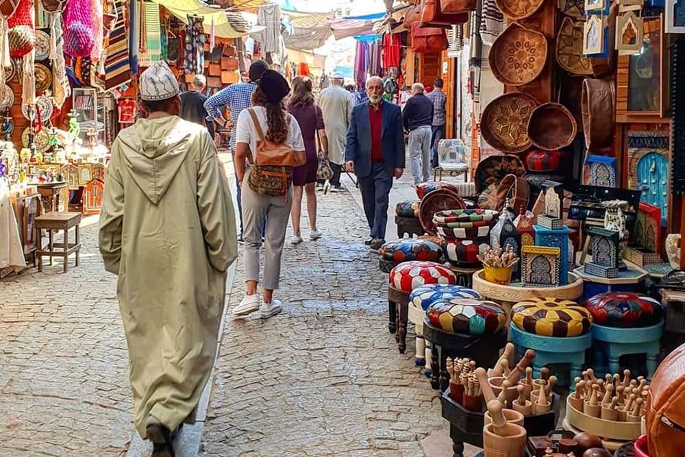 Rabbat in Marokko in Afrika Puzzlespiel online