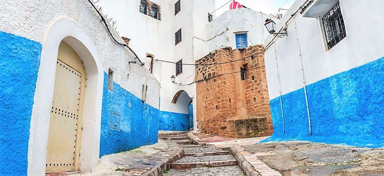 Rabbat in Marokko in Afrika Online-Puzzle