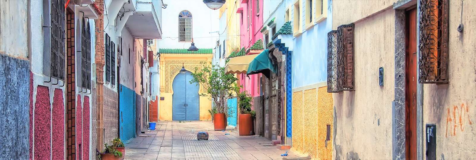 Rabbat v Maroku v Africe skládačky online