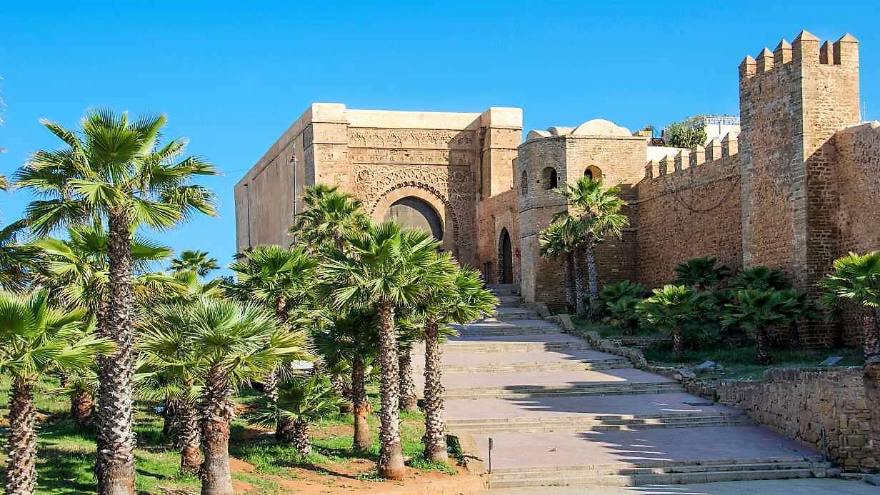 Rabat v Maroku v Africe skládačky online