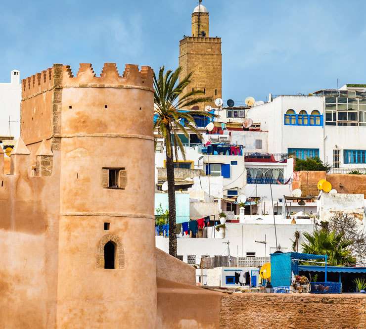 Rabat i Marocko i Afrika Pussel online