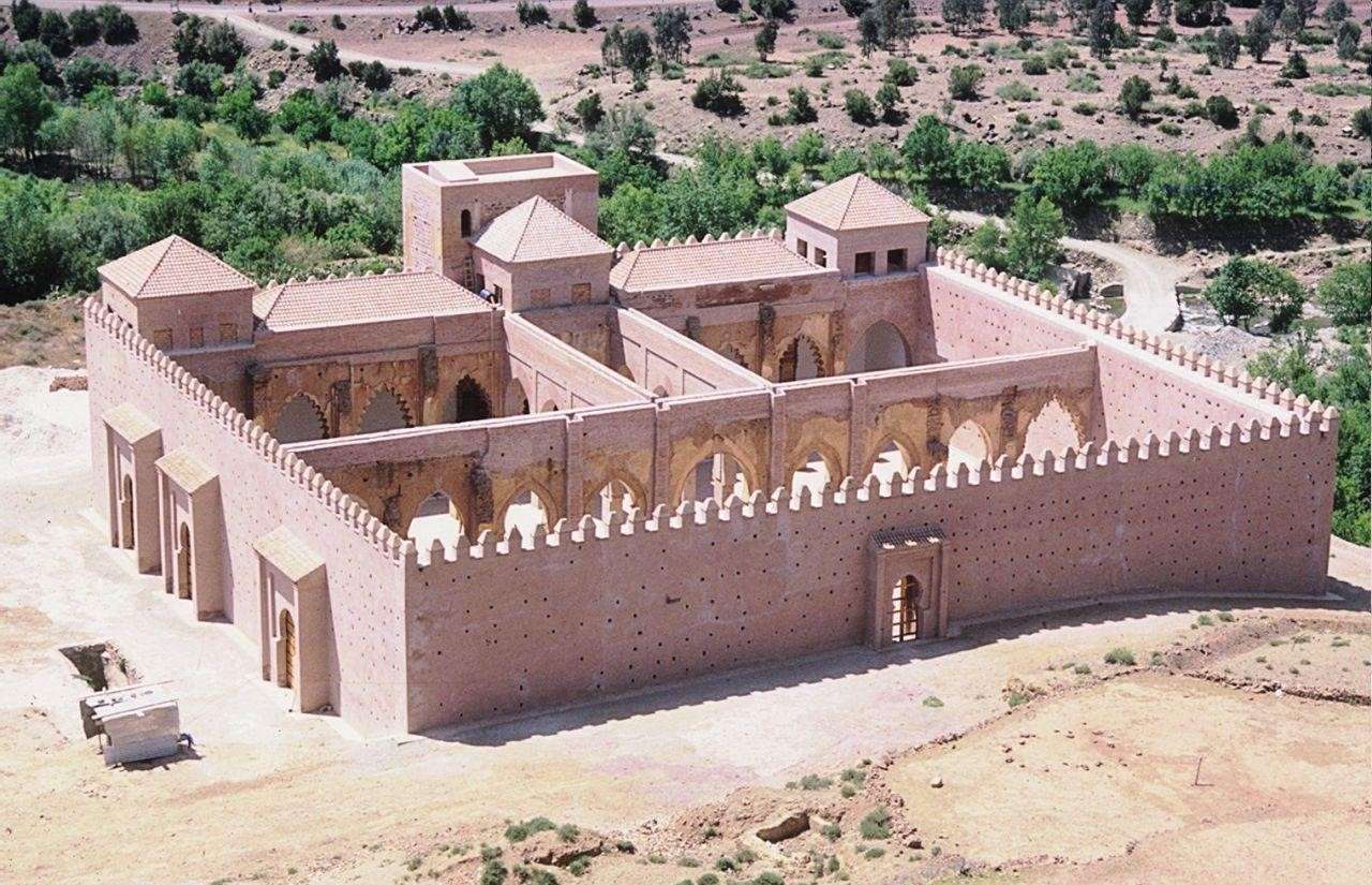 アフリカのモロッコのティンマル ジグソーパズルオンライン