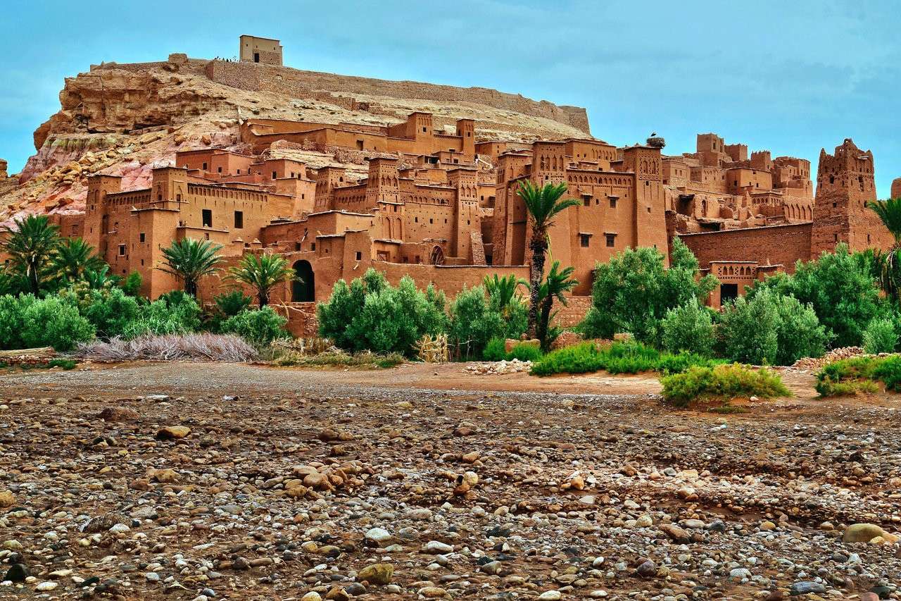 Ait Ben Haddou Marokkóban, Afrikában kirakós online