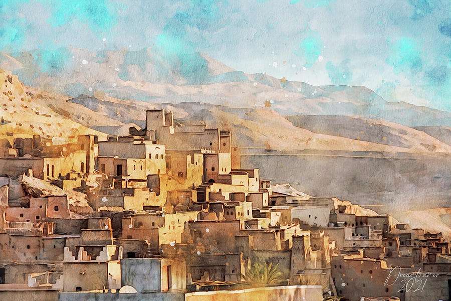 Ait Ben Haddou v Maroku v Africe online puzzle