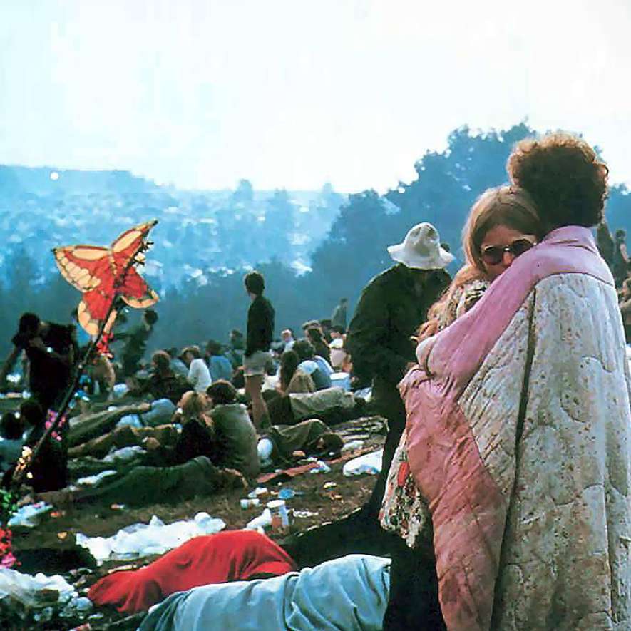 WOODSTOCK - MOUVEMENT HIPPIE 1969 puzzle en ligne