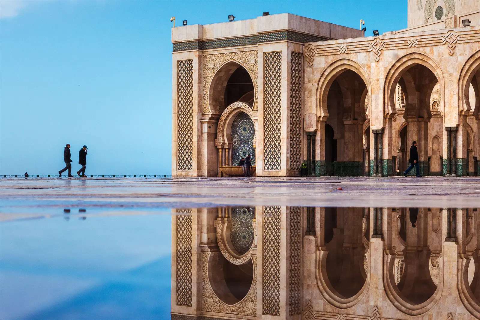 Casablanca in Marokko in Afrika Online-Puzzle