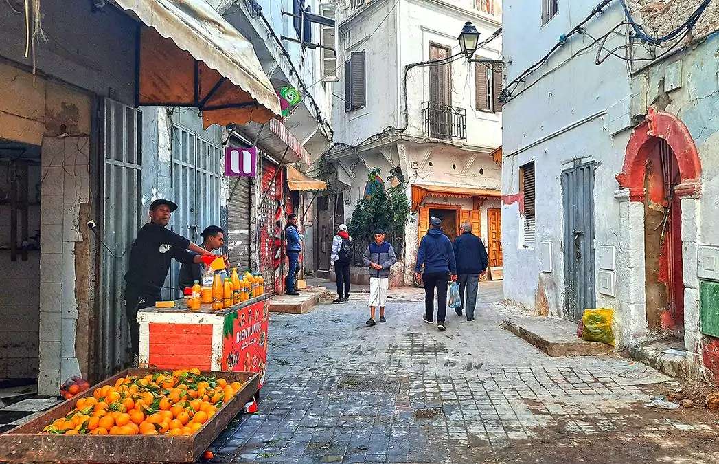 Касабланка в Марокко в Африке пазл онлайн