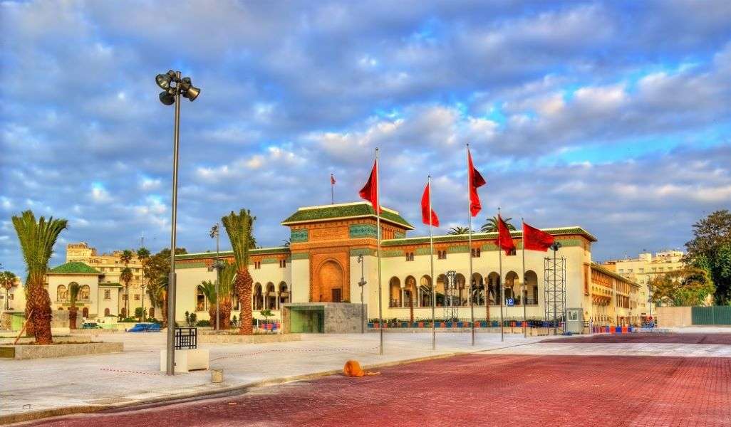 Касабланка в Марокко в Африке онлайн-пазл